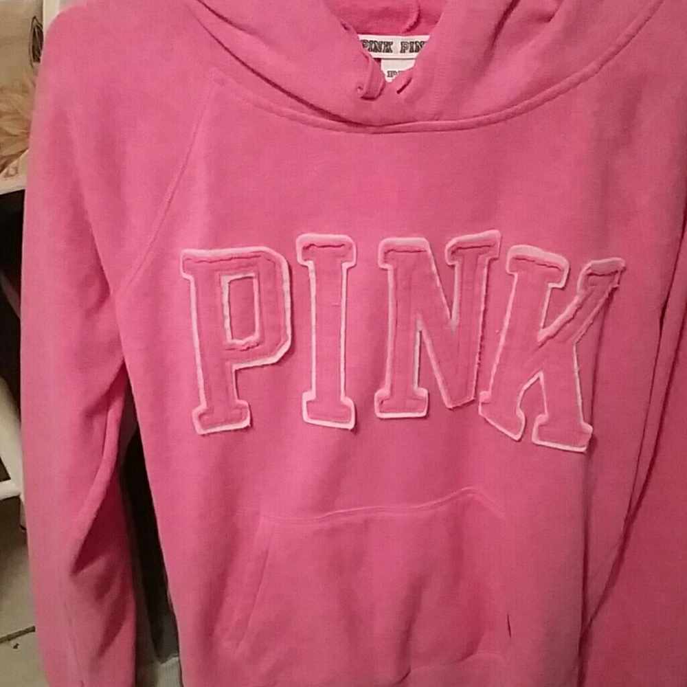 Pink Victoria Secret sweatshirt
